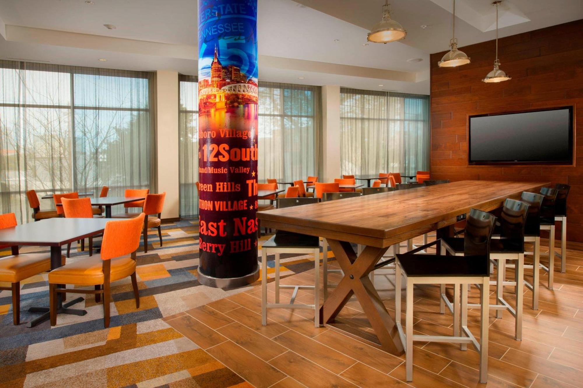 Fairfield Inn And Suites By Marriott Nashville Downtown/The Gulch Bagian luar foto